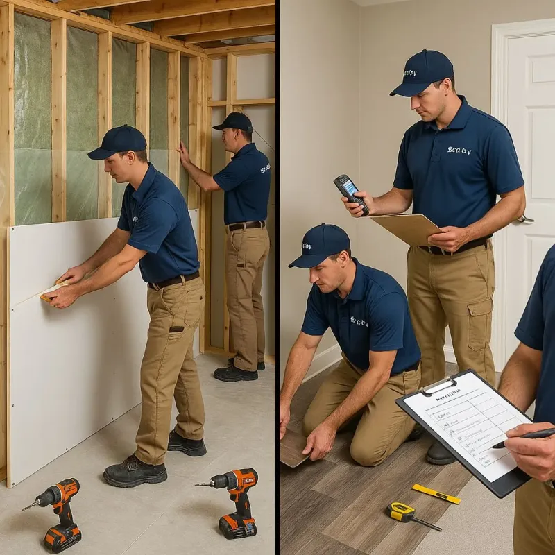 Repairs and Reconstruction process in Todd Creek, CO